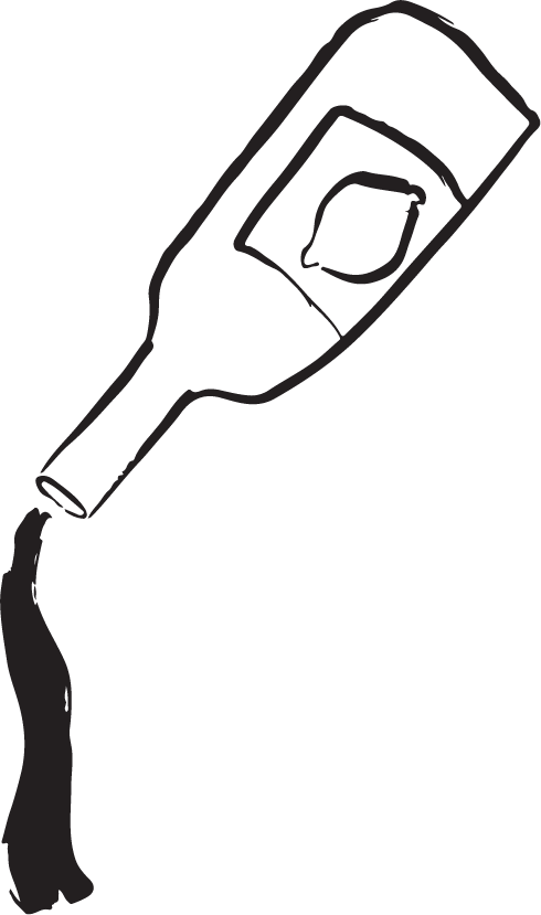 lemon drink pouring